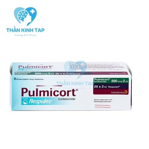 Pulmicort respules 500mcg/2ml - Thuốc điều trị hen phế quản